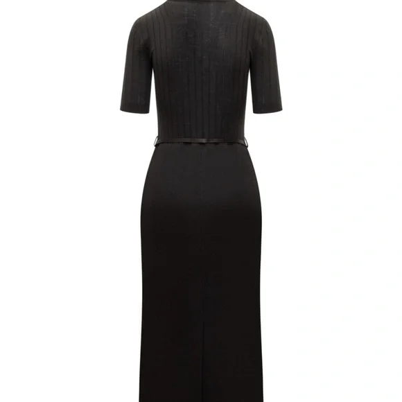 ワンピース GIVENCHY Women Dresses BW229G4ZN9 Black Dress in cashmere tied at the back | Givenchy CA | Givenchy